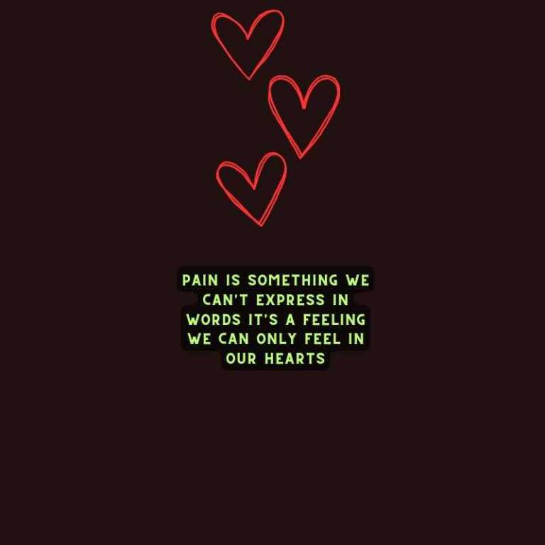 saddest quotes about pain