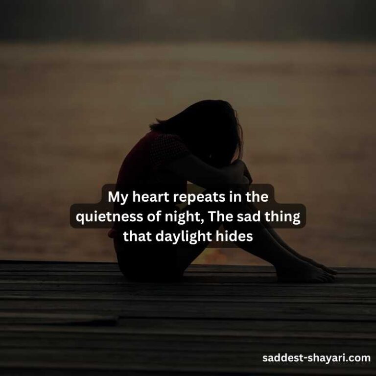 Saddest night quotes