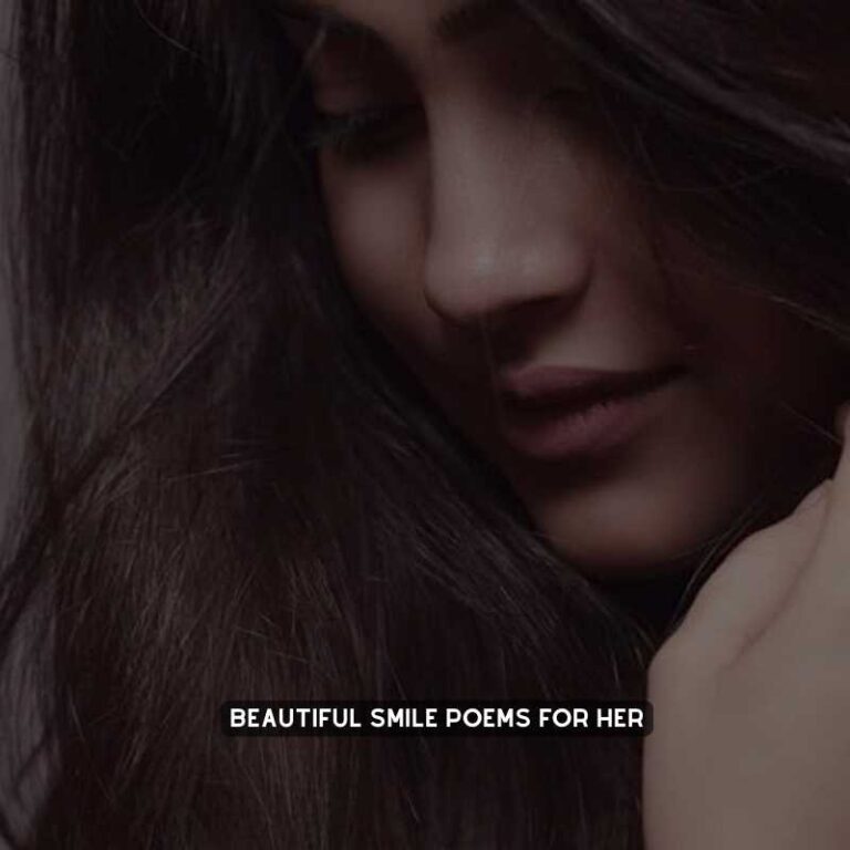 beautiful smile poems for her