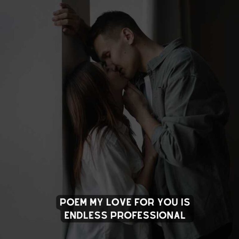 poem my love for you is endless